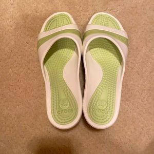 Crocs Wedge Sandals - Very Comfortable - Like New